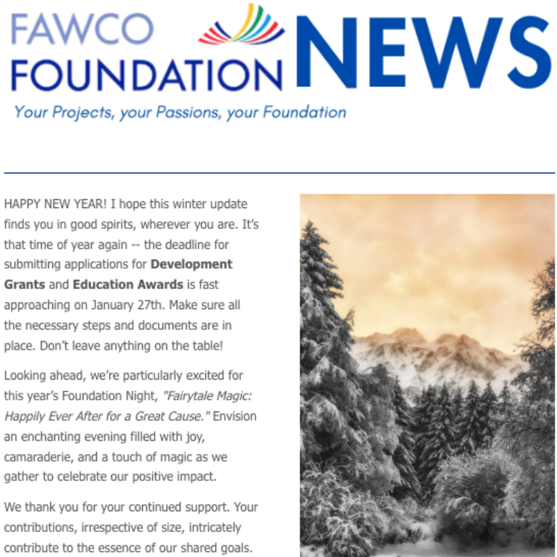 January 2024 Winter NEWS