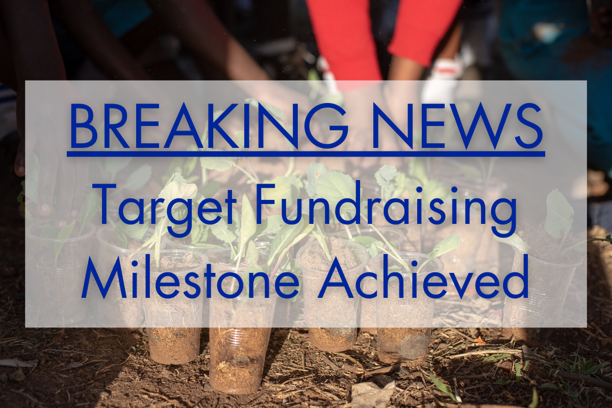 Breaking News: Target Project Fundraising Milestone Achieved